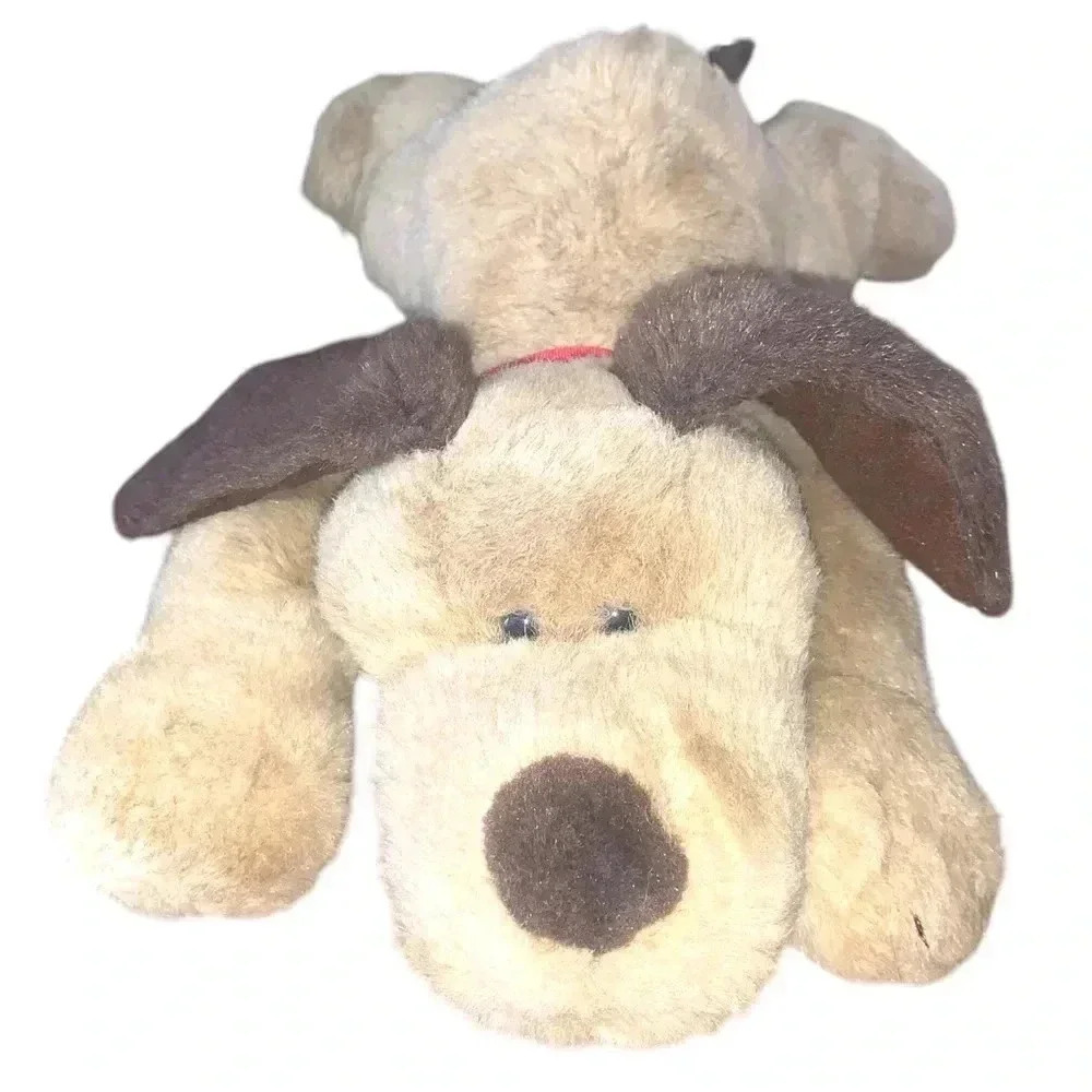 Avon Brown Floppy Puppy Dog Plush Stuffed Animal Toy 15 Inches